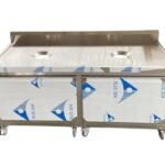 Garbage Collection Workbench with Trolley