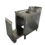 Garbage Collection Workbench with Trolley