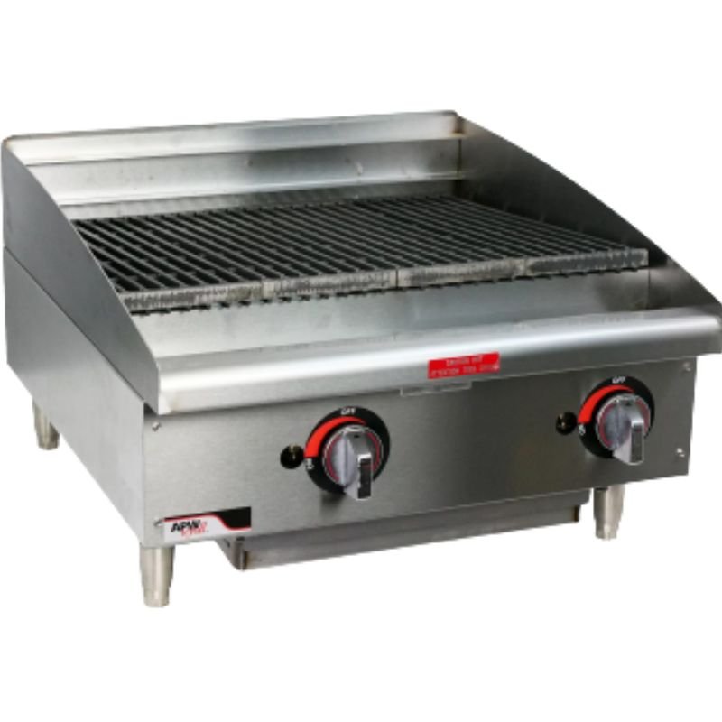 Griddle-Workline-GCRB-Series-Lava-Rock-Charbroilers