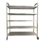 Stainless Steel Five Layer Cart
