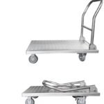 Stainless Steel Folding Trolley