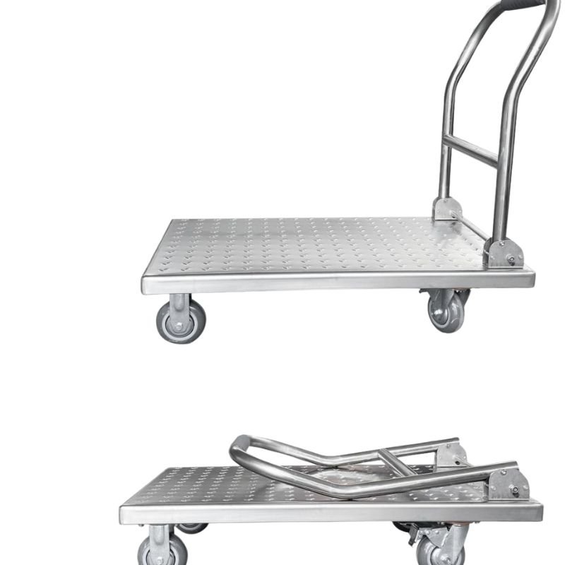 Stainless-Steel-Folding-Trolley