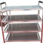 Stainless Steel Four Layer Cart