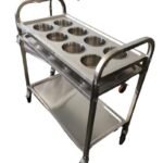 Stainless Steel Seasoning Cart