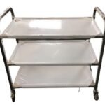 Stainless Steel Three Layer Assembly Cart