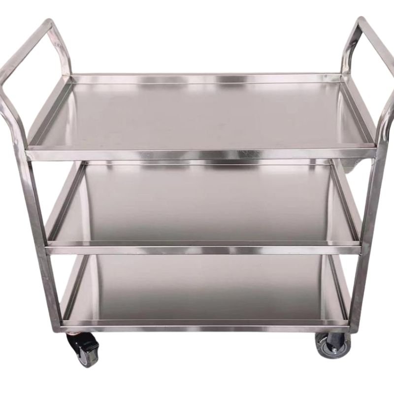 Stainless-Steel-Three-Layer-Welded-Cart