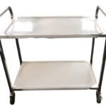 Stainless Steel Two-Layer Assembly Cart