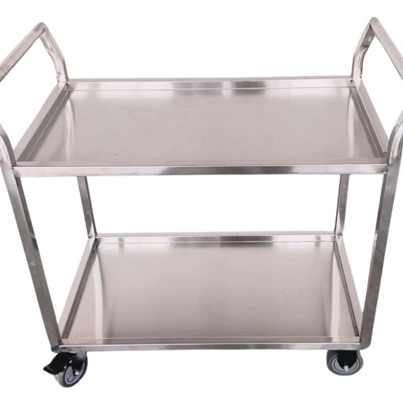 Stainless-Steel-Two-Layer-Welded-Cart
