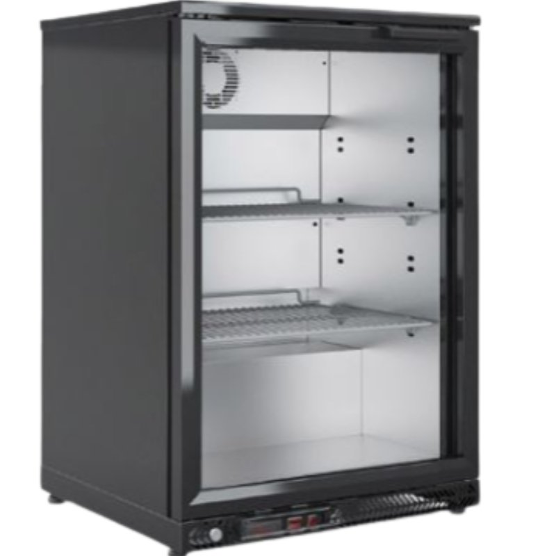Single-Door-Bottle-Cooler-Black